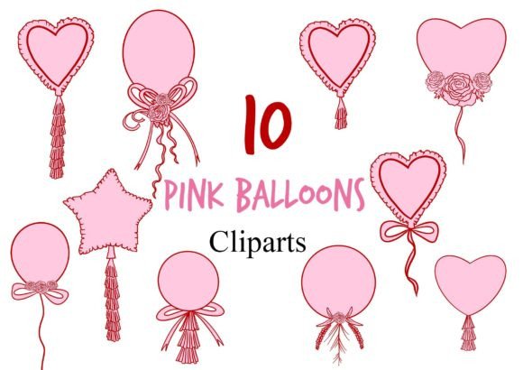 Pink Wedding Balloons Clipart: A Designer's Guide to Romantic Decor