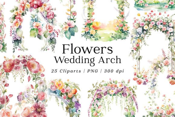 Spring Flowers Wedding Arch Watercolor: A Designer's Guide