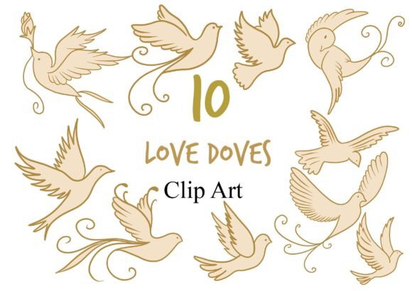 Wedding Dove Clipart: Elegant Designs for Every Occasion