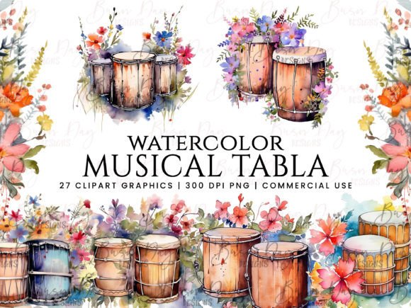 Wedding Musical Tabla Clipart Bundle: A Designer's Guide